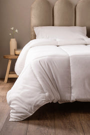 Acolchado Plumón de Fibra Sintética Blanco