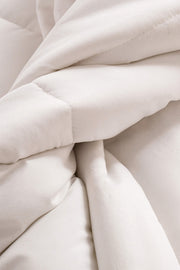 Acolchado Plumón de Fibra Sintética Blanco