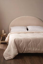 Acolchado Repujado Ondas Con Corderito Super Soft