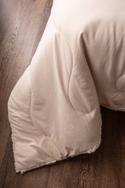 Acolchado Repujado Ondas Con Corderito Super Soft