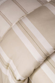 Acolchado Plumón de Fibra Sintética Estampa Rayas