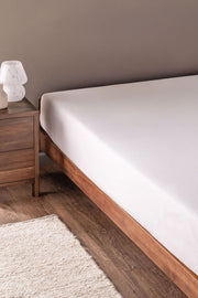 Sabana Ajustable de Percal de 230 Hilos 100% Algodón