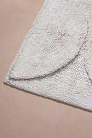 Alfombra de Baño 100% Algodón en 40x60cm con Círculos en Relieve