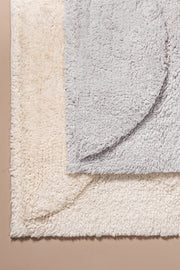 Alfombra de Baño 100% Algodón en 40x60cm con Círculos en Relieve