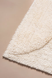 Alfombra de Baño 100% Algodón en 40x60cm con Círculos en Relieve