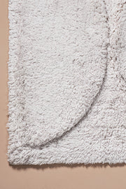 Alfombra de Baño 100% Algodón en 50x80cm con Círculos en Relieve