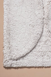 Alfombra de Baño 100% Algodón en 50x80cm con Círculos en Relieve