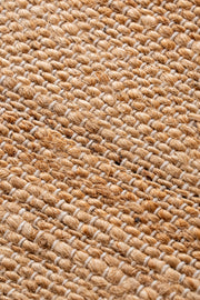 Alfombra de Ambiente Yute y Zigzag en Lana con Flecos 120x180cm