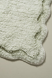 Alfombra de Baño 100% Algodón de 40x60cm con Borde Onditas