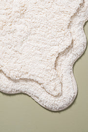 Alfombra de Baño 100% Algodón de 50x80cm con Borde Onditas