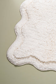 Alfombra de Baño 100% Algodón de 50x80cm con Borde Onditas