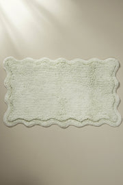 Alfombra de Baño 100% Algodón de 50x80cm con Borde Onditas