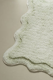 Alfombra de Baño 100% Algodón de 50x80cm con Borde Onditas