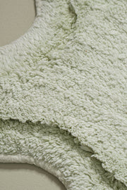 Alfombra de Baño 100% Algodón de 50x80cm con Borde Onditas