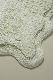 Alfombra de Baño 100% Algodón de 50x80cm con Borde Onditas