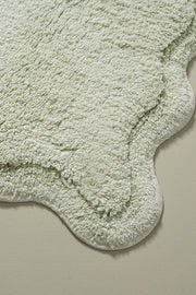 Alfombra de Baño 100% Algodón de 50x80cm con Borde Onditas