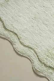 Alfombra de Baño 100% Algodón de 50x80cm con Borde Onditas