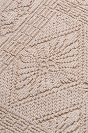 Alfombra Jacquard 100% Algodón en 50x80cm Terminación Stonewash