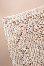 Alfombra Jacquard 100% Algodón de 40x60cm Terminación Stonewash