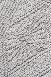 Alfombra Jacquard 100% Algodón de 40x60cm Terminación Stonewash