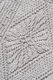 Alfombra Jacquard 100% Algodón en 50x80cm Terminación Stonewash