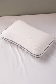 Almohada Memory Foam c/doble Pipping y Cierre en Funda