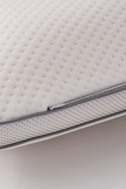 Almohada Memory Foam c/doble Pipping y Cierre en Funda