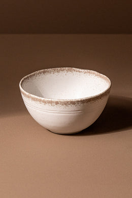 Bowl de Cerámica con Borde Color