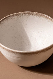 Bowl de Cerámica con Borde Color