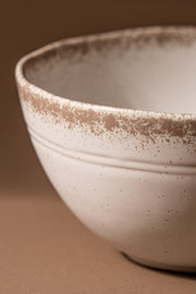 Bowl de Cerámica con Borde Color