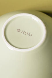 Bowl Ensalada Glaze Flower Petal 20cm Verde