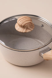 Jarro Hervidor con Tapa de Aluminio Forjado 18cm