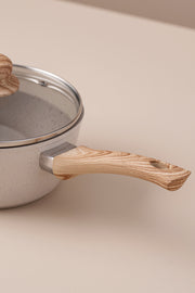 Jarro Hervidor con Tapa de Aluminio Forjado 18cm