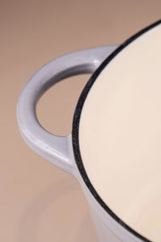 Olla Dutch Oven de Hierro Fundido Gris 26cm