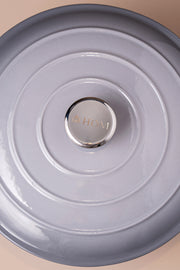 Olla Dutch Oven de Hierro Fundido Gris 26cm