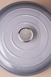 Olla Dutch Oven de Hierro Fundido Gris 26cm