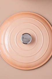 Olla Dutch Oven Hierro Fundido Peach de 26cm
