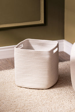 Contenedor Algodón Cuadrado Chico