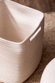 Contenedor Algodón Cuadrado Chico