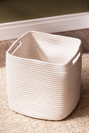 Contenedor Algodón Cuadrado Chico