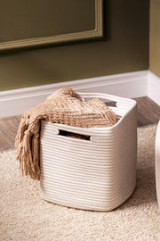 Contenedor Algodón Cuadrado Chico