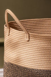 Contenedor Algodón Bicolor Grande