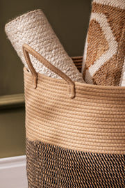 Contenedor Algodón Bicolor Grande