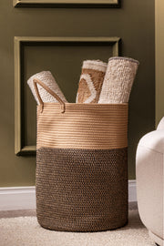 Contenedor Algodón Bicolor Grande