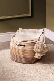 Contenedor Algodón Tricolor Mediano