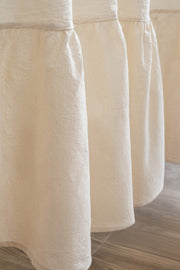 Cortina de Baño Tusor con Volado