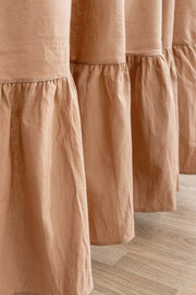 Cortina de Baño Tusor con Volado