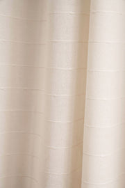 Cortina de Baño de Algodón con detalle Plumeti