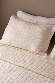 Cubrecama Waffle Stonewash Suave