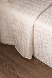 Cubrecama Waffle Stonewash Suave